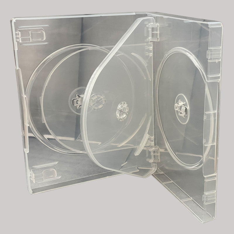 5 Way DVD Case Clear - 27mm Spine