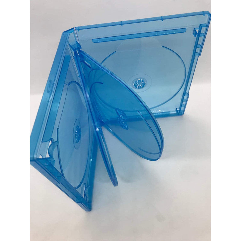 6 Way Blu Ray Multi Disc Case 15mm Spine - 50pcs